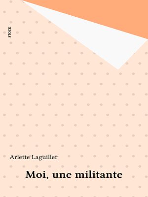 cover image of Moi, une militante